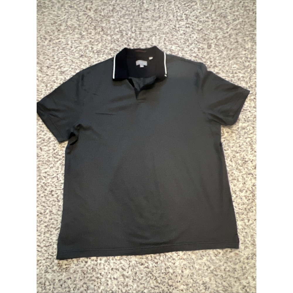 TED BAKER New Men's Polo Shirt Black  Sz‎ XL Cotton Blend